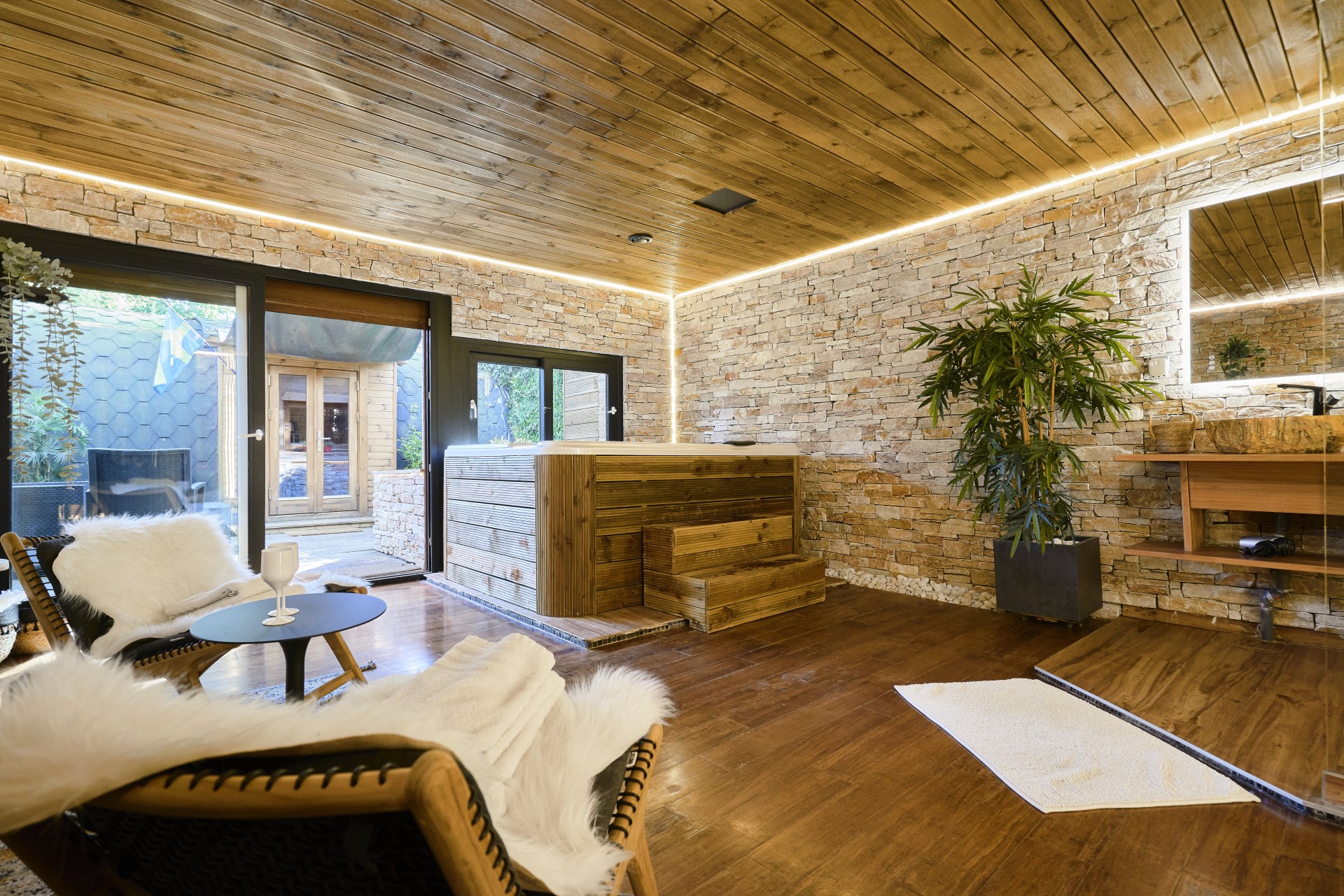 Spa privatif Lille le cottage Suedois 11